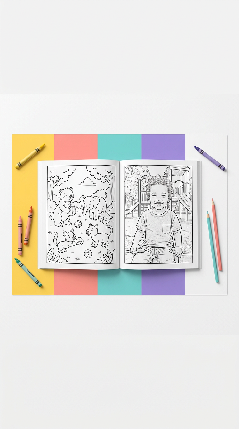 Cuadernillo para colorear Peques Artistas